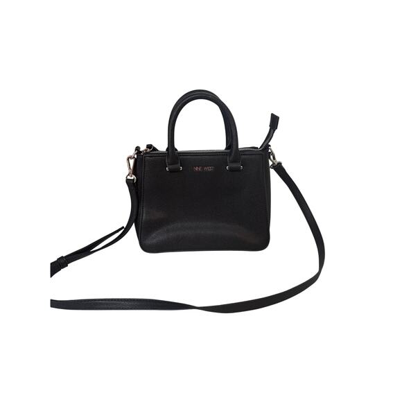 Nine West Handbags - Womens Nine West Black Purse w/ Handles and Adjustable Strap